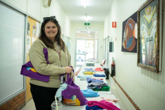 Coonambles-Teliyah-Tuhura-taking-advantage-of-the-free-clothes-at-the-AMHS.-PHOTO-River-McCrossen